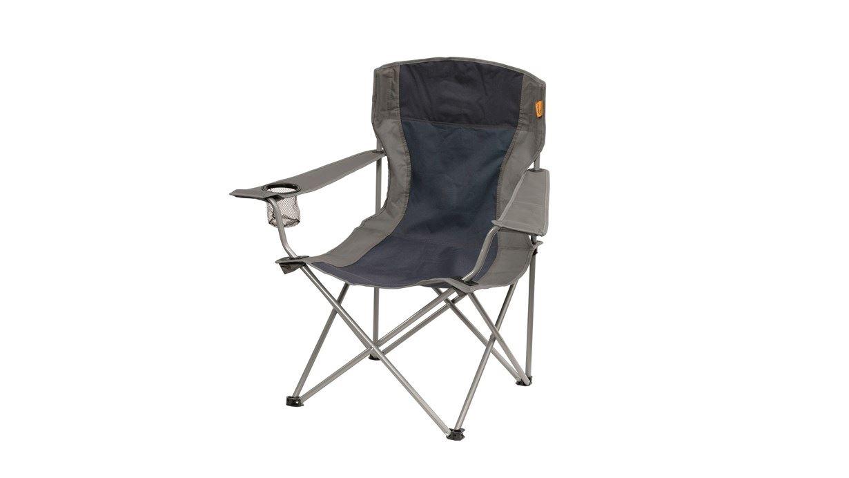 كرسي تخييم - أزرق رمادي Easy Camp Furniture Arm Chair Night Blue