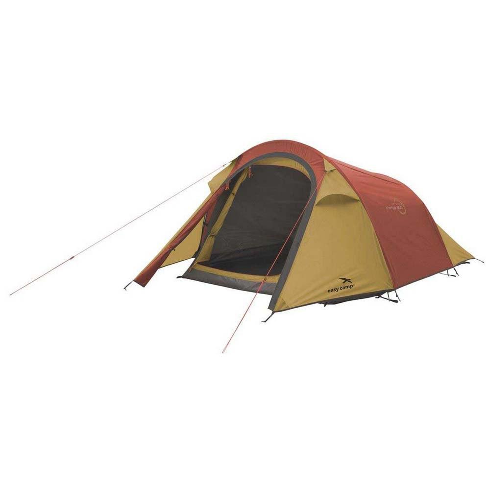 خيمة متنقلة 3 اشخاص - أصفر وأحمر Easy Camp - Tent Energy 300 Gold Red