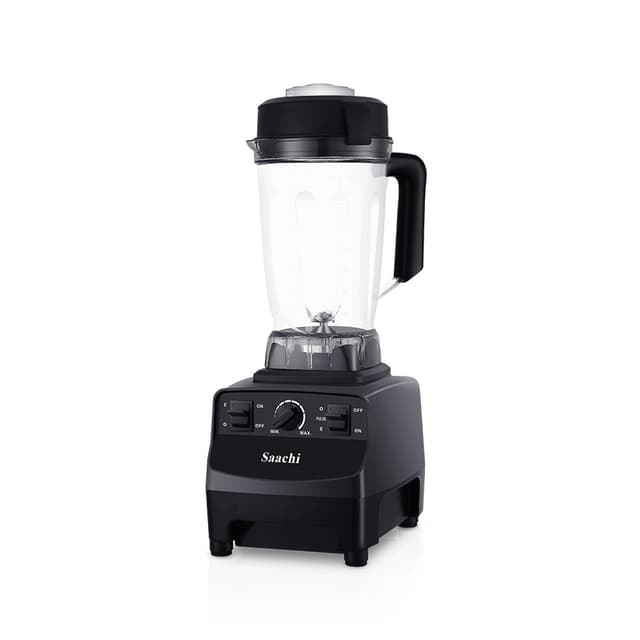 خلاط كهربائي بشفرات فولاذية بقوة 1500W Saachi Heavy Duty Commercial Blender