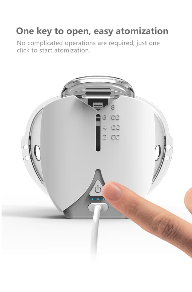 Hands-free Wearable Micro-mesh Nebulizer for Adults & Children