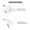 Cool Baby COOLBABY TBJ03 Mini Stepper Trainer With LCD Display Indoor Cycling Bike Stepper Exercise Machine For Home Office Gym Fitness Equipment