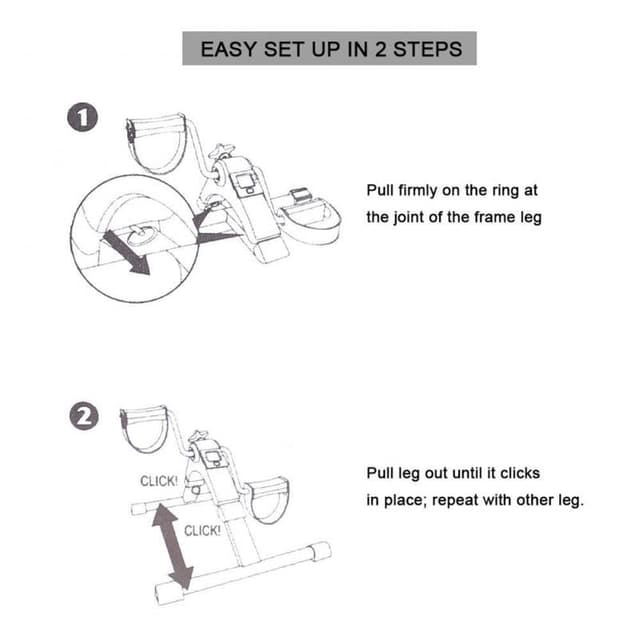 Cool Baby COOLBABY TBJ03 Mini Stepper Trainer With LCD Display Indoor Cycling Bike Stepper Exercise Machine For Home Office Gym Fitness Equipment