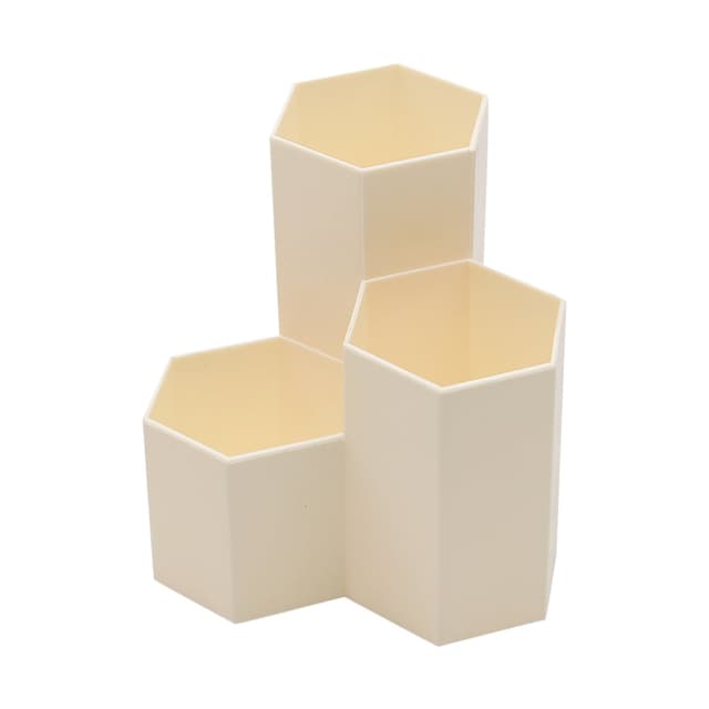 منظم مكتبي بلاستيك كول بيبي Cool Baby WJ15-3-6061-ZAA Large Capacity Desk Pen Holder Pencil Makeup Storage Box Desktop Organizer Stand Case School Office Stationery