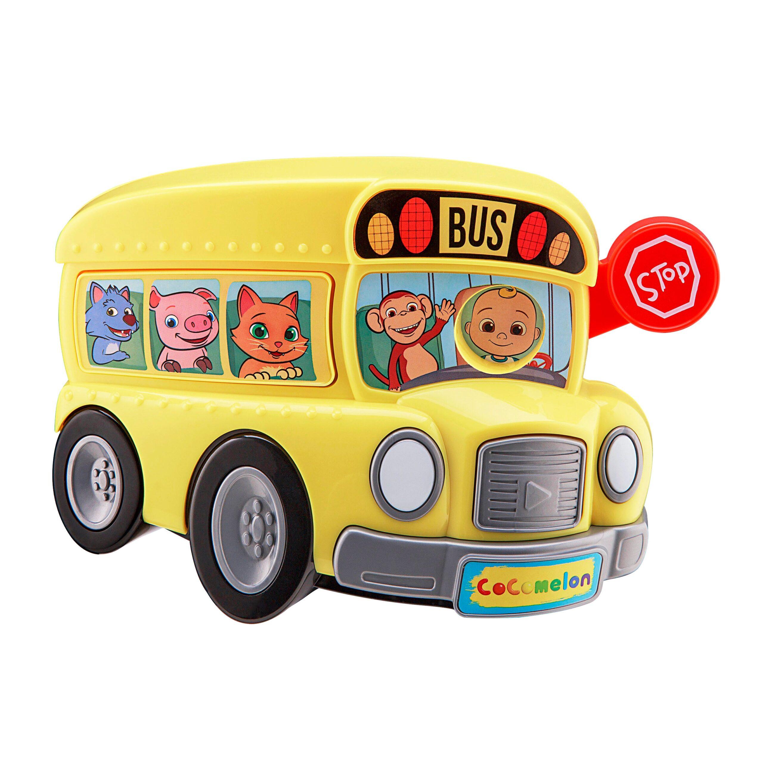 لعبة حافلة الموسيقى للأطفال  Cocomelon Musical Bus for Kids - KIDdesigns