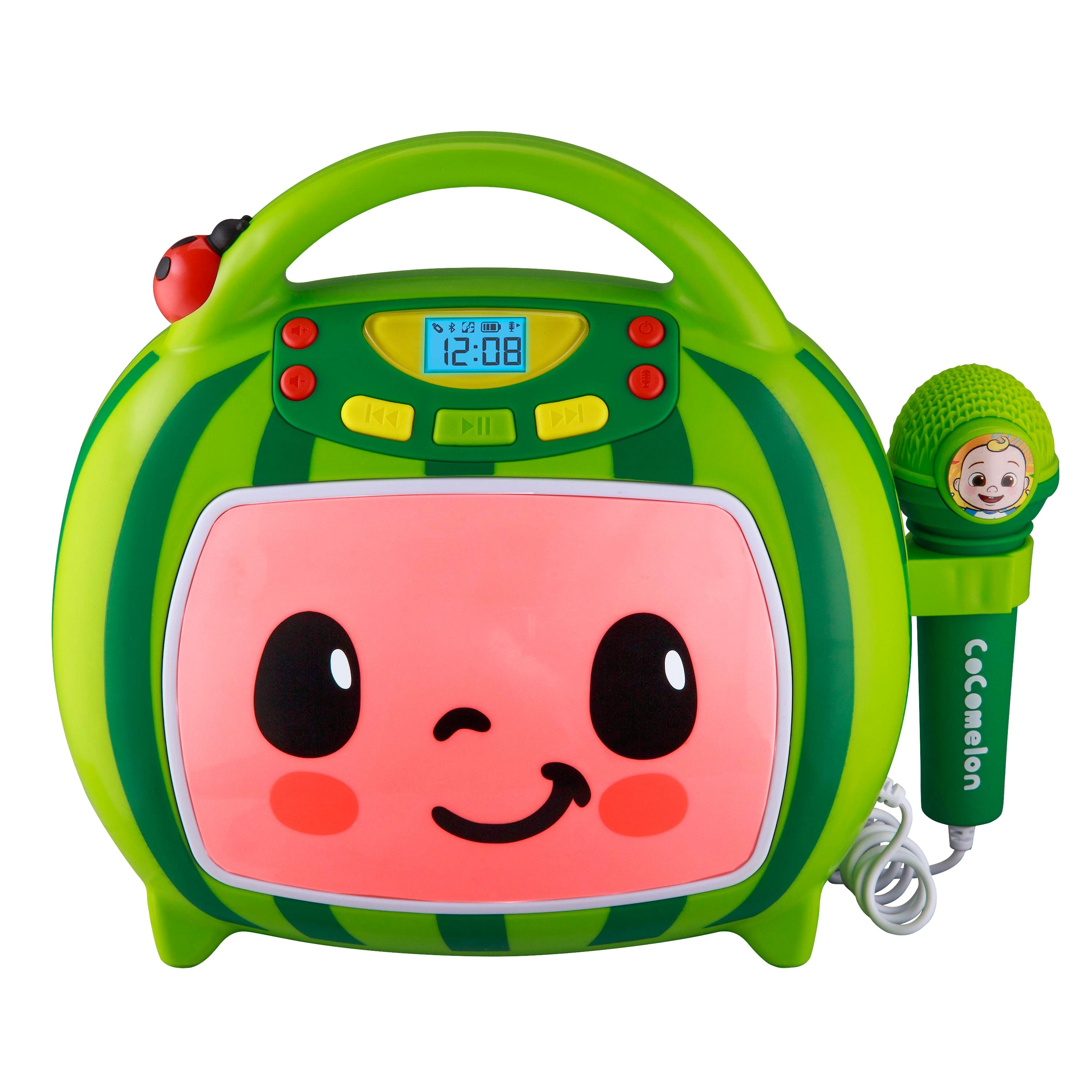 لعبة الكايروكي للأطفال Cocomelon Bluetooth Sing-Along Karaoke Player - Multi-color - KIDdesigns