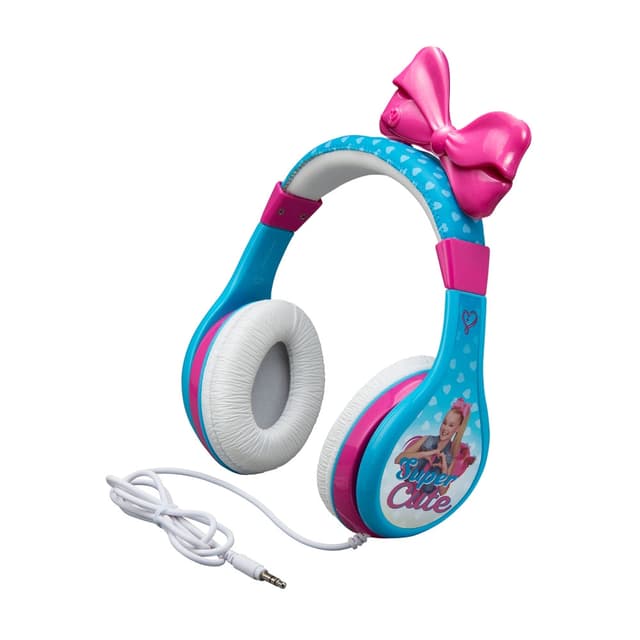 KIDdesigns Jojo Siwa Kid Safe Wired Bluetooth Kids Headphones - Multi-color
