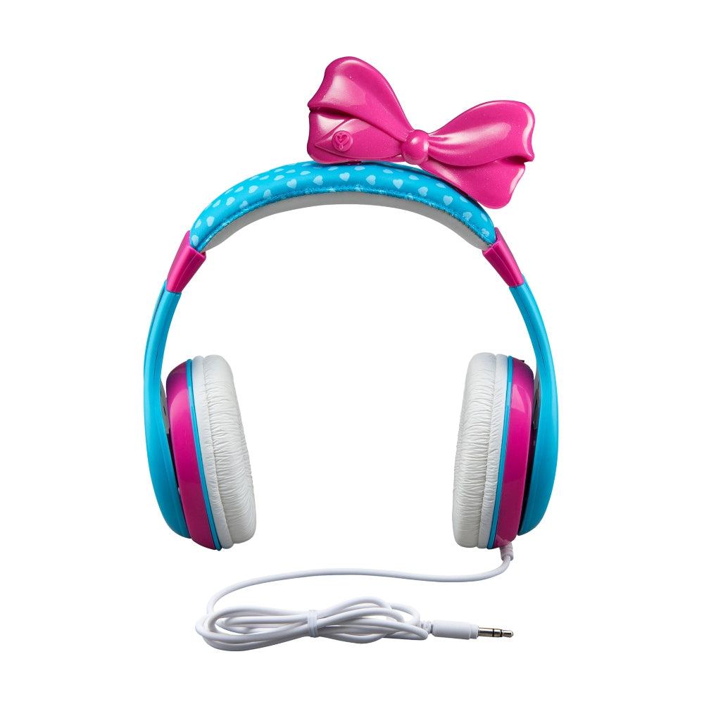 KIDdesigns Jojo Siwa Kid Safe Wired Bluetooth Kids Headphones - Multi-color