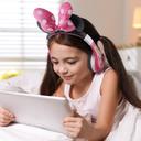 KIDdesigns Minnie Mouse Kid Safe Wireless Bluetooth Kids Headphones - Pink - SW1hZ2U6NTc4OTgy