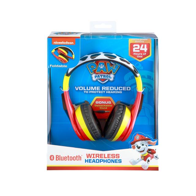 KIDdesigns Paw Patrol Kid Safe Wireless Bluetooth Kids Headphones - Marshall - SW1hZ2U6NTc5MDAz