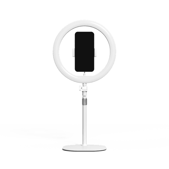 KODAK Desk Ring Light 10" Universal LED Lighting Solution - White