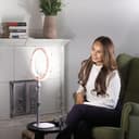 KODAK Desk Ring Light 10" Universal LED Lighting Solution - White