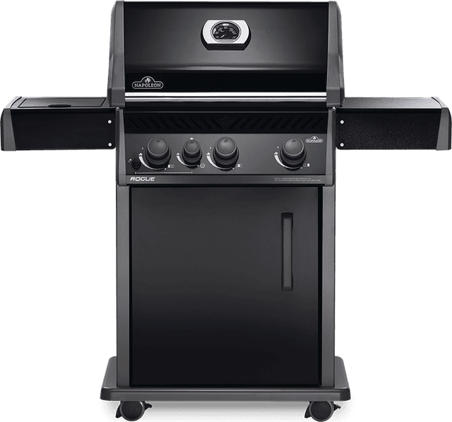 Napoleon Legend 425 Propane Gas Grill with Range Side Burner, Black - SW1hZ2U6NTc4MzA5