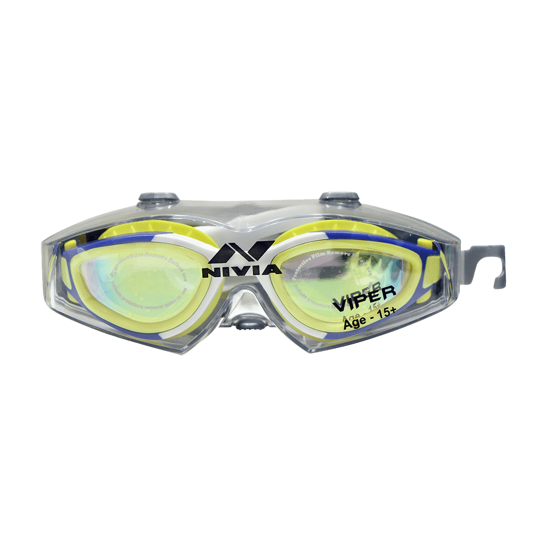 نظارات سباحة - أصفر و أزرق NIVIA VIPER SWIMMING GOGGLES