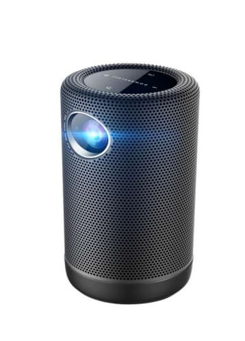 بروجكتر أندرويد سنيمائي محمول بالبطارية Powerology Auto Focus Full HD Portable Projector بدقة 1080p