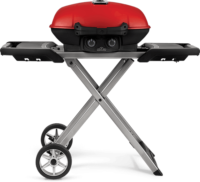 Napoleon TravelQ TM 285w/ Scissor Cart and Griddle/RED OR BPK - SW1hZ2U6NTc4MjUy