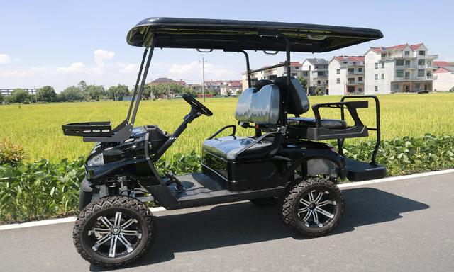 سيارة جولف كهربائية 4 مقاعد 5000 واط 48 فولط كوول بيبيCOOLBABY GRF01-LHX 4 Passengers Off-road Golf Cart - SW1hZ2U6NTg4MDcx