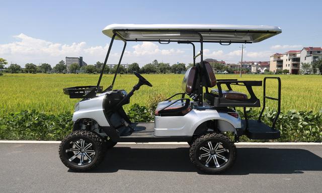 سيارة جولف كهربائية 4 مقاعد 5000 واط 48 فولط كوول بيبيCOOLBABY GRF01-LHX 4 Passengers Off-road Golf Cart - SW1hZ2U6NTg4MDY1