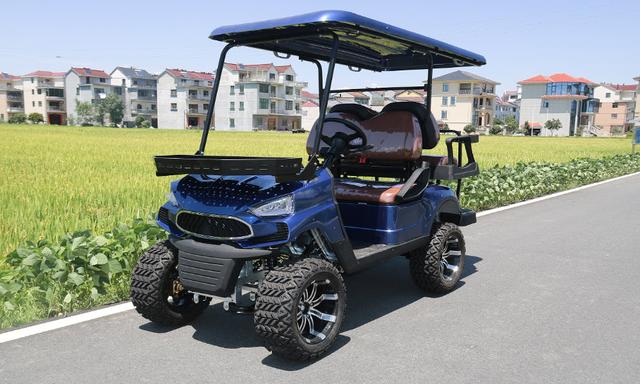 سيارة جولف كهربائية 4 مقاعد 5000 واط 48 فولط كوول بيبيCOOLBABY GRF01-LHX 4 Passengers Off-road Golf Cart - SW1hZ2U6NTg4MDkx