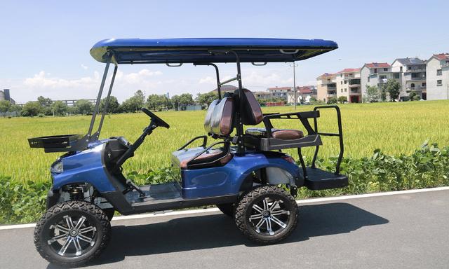 سيارة جولف كهربائية 4 مقاعد 5000 واط 48 فولط كوول بيبيCOOLBABY GRF01-LHX 4 Passengers Off-road Golf Cart - SW1hZ2U6NTg4MDg5