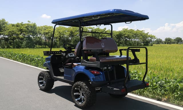 سيارة جولف كهربائية 4 مقاعد 5000 واط 48 فولط كوول بيبيCOOLBABY GRF01-LHX 4 Passengers Off-road Golf Cart