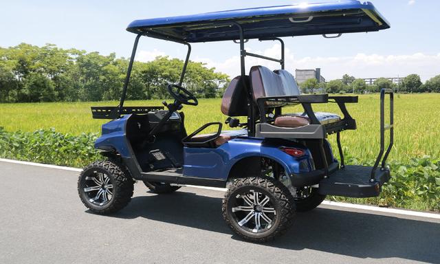 سيارة جولف كهربائية 4 مقاعد 5000 واط 48 فولط كوول بيبيCOOLBABY GRF01-LHX 4 Passengers Off-road Golf Cart - SW1hZ2U6NTg4MDU1