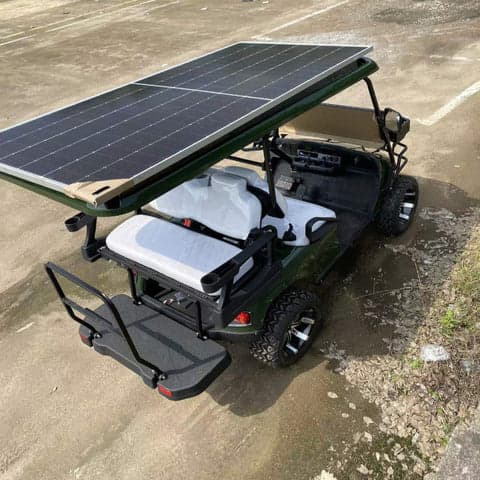 Cool Baby COOLBABY GRF02-LHX 4 Passengers Off-road Golf Cart ，club cart ,mobility scooter,Electric scooter,Landscape car，Electric sightseeing vehicle，Hotel reception car，Electric tour car，Unlimited battery life - with solar panels