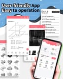 طابعة حرارية صغيرة بالبلوتوث مع تطبيق ذكي Phomemo M04S Bluetooth Portable-Wireless Thermal Printer