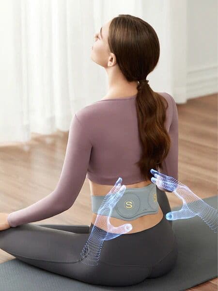 جهاز مساج وتدليك الخصر والبطن SKG W7 Waist Massager