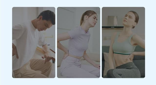 جهاز مساج وتدليك الخصر والبطن SKG W7 Waist Massager