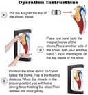 Levitating Shoe Display Floating Sneaker Stand