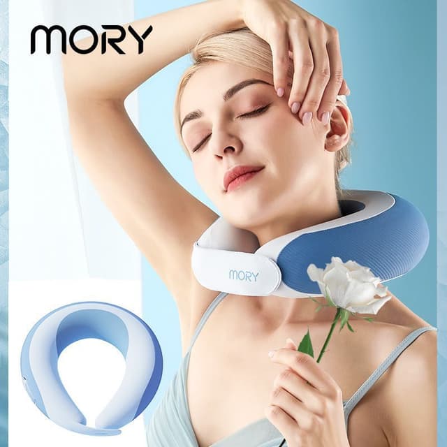 وسادة مساج وتدليك الرقبة 4D Smart Memory Foam Neck Massage Pillow - 214503