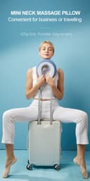 وسادة مساج وتدليك الرقبة 4D Smart Memory Foam Neck Massage Pillow - 214497