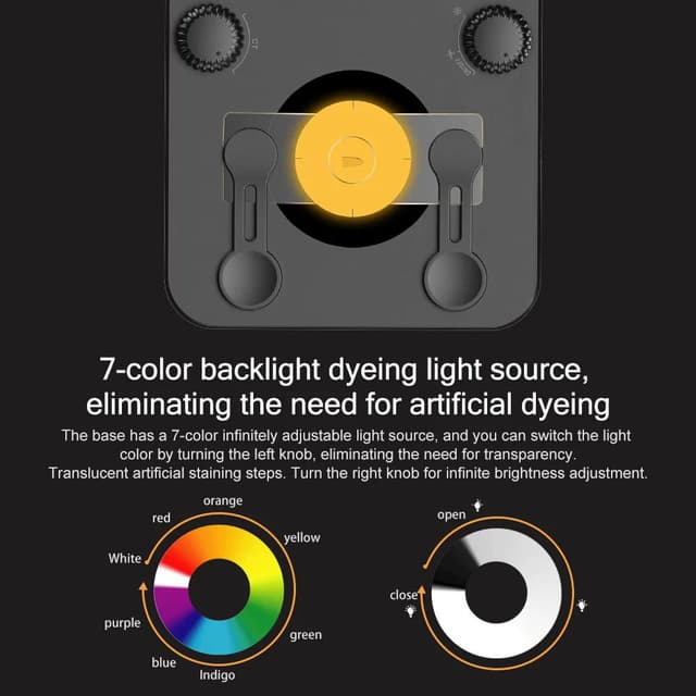 مجهر مايكروسكوب مع شاشة Apexel high resolution Portable Digital Microscope