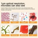 مجهر مايكروسكوب مع شاشة Apexel high resolution Portable Digital Microscope