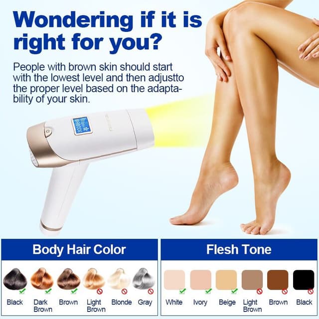 جهاز الليزر المنزلي 400000 ومضة ليسكولتون Lescolton 400,000 flashes Ipl Hair Removal