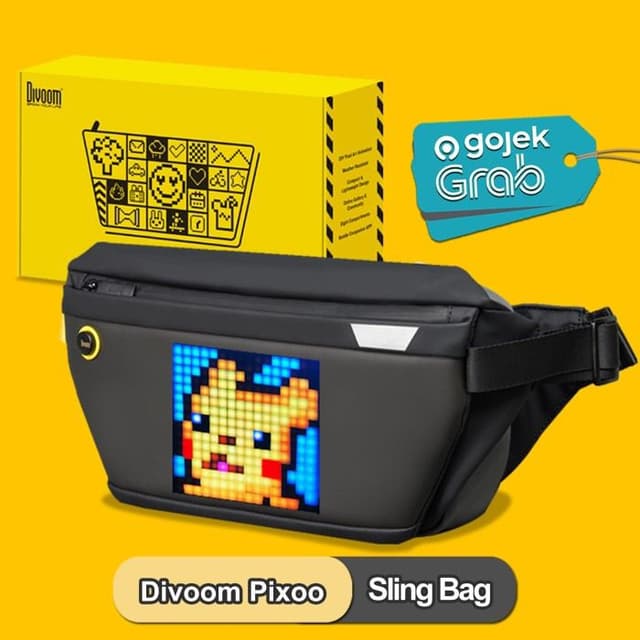 Divoom Sling Bag with LED Display
