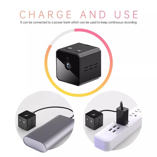 كاميرا مراقبة خفية Ultra-small recording camera GeeCube بدقة 1080p