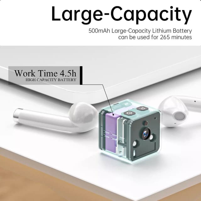 كاميرا مراقبة خفية Ultra-small recording camera GeeCube بدقة 1080p