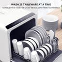 غسالة صحون صغيرة أوتوماتيكية 40 لتر كول بيبي COOLBABY XWJ01 Portable Countertop Dishwasher Mini Automatic Small - 216593