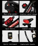 دراجة التمارين الرياضية Sports Fitness Pedal Bike - COOLBABY