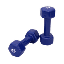 دمبل 3 كغ - أزرق NIVIA VINYL DUMBBELL SET