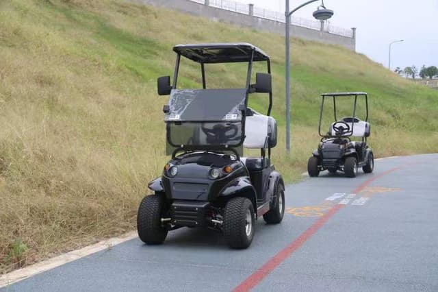 سيارة جولف كهربائية صغيرة 36 فولط 1800 واط 35 كيلومتر بالساعة كوول بيبي COOLBABY GRF04 Mini golf cart