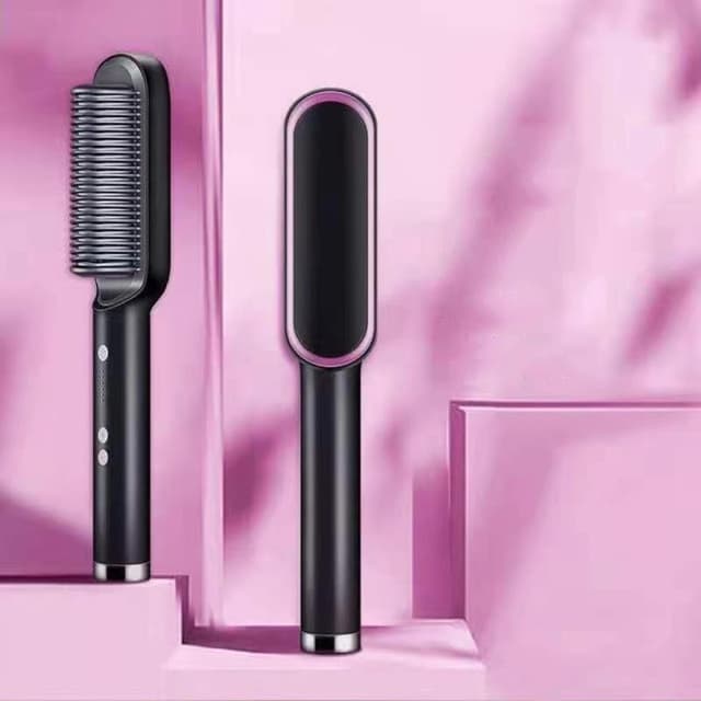 مصفف شعر 2 في 1 Temperture Control Hair straightener