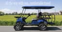 Cool Baby COOLBABY GRF02-LHX 4 Passengers Off-road Golf Cart ，club cart ,mobility scooter,Electric scooter,Landscape car，Electric sightseeing vehicle，Hotel reception car，Electric tour car，Unlimited battery life - with solar panels