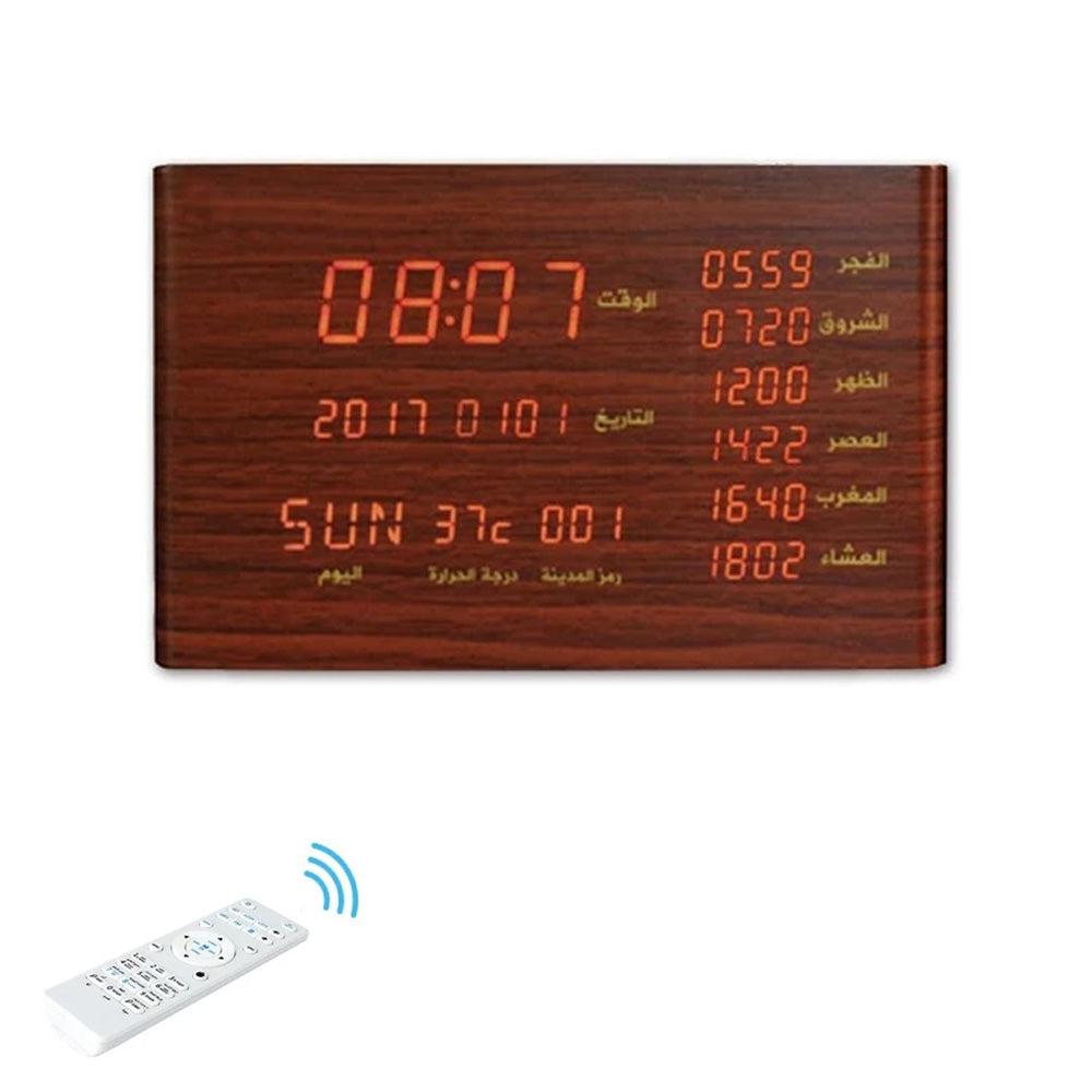 CRONY SQ-600 Moon Lamp Quran clock Wooden Azan Quran Speaker Clock