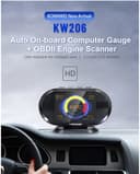 جهاز فحص السيارة لكشف أعطال السيارة كونوي KONNWEI KW206 HUD OBD2 Car Diagnostic Scanner