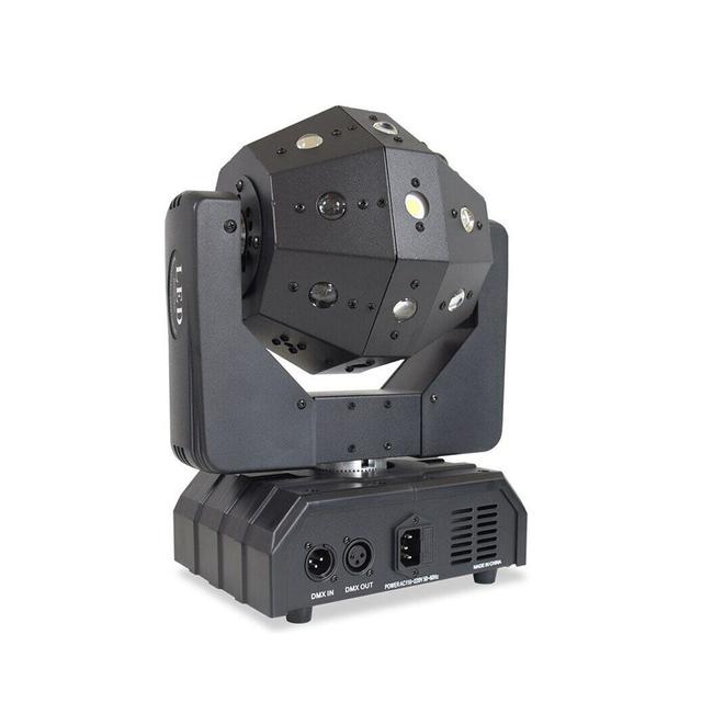 CRONY 16PCS*3W LED Moving Head Light with laser and Flash lamp Professional DJ Rotating Disco Ball Lights LED Beam Laser Strobe Moving Head - SW1hZ2U6NjEzNzE2