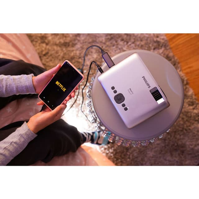 بروجكتر فيليبس منزلي سينمائي 80 انش NeoPix Prime 2 NPX542/INT