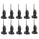 Baofeng 5W 10PCS BF-888S Walkie Talkies Handheld Two Way Radios Battery and Charger