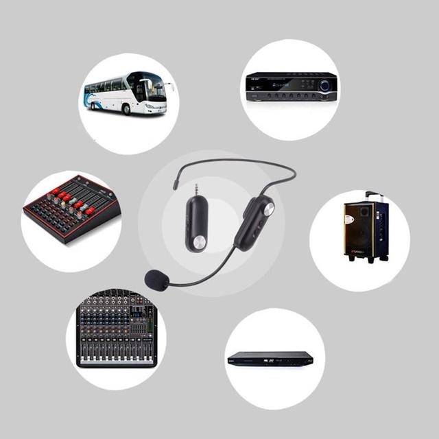 ميكروفون لاسلكي محمول كروني U99 Mini wireless microphone Wireless headset microphone